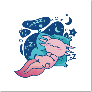 Sleep A Lotl Posters and Art